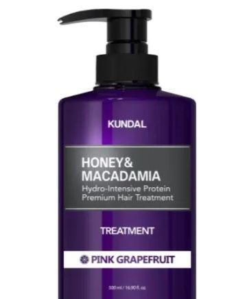 Балсам за увредена коса Kundal Honey and Macadami с розов грейпфрут, 500мл. 