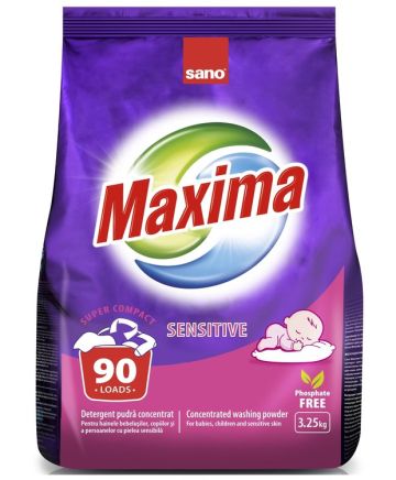 Sano Maxima Sensitive Прах за пране, 3.25кг.