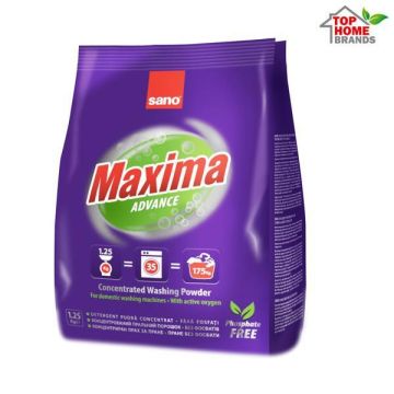 Sano Maxima Advance Прах за пране, 1.25 кг