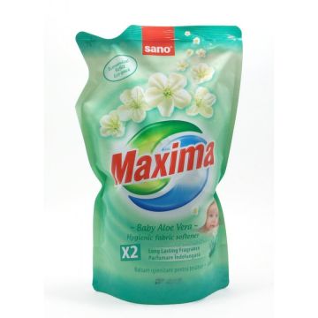 Sano Maxima Baby Aloe Vera Омекотител за бебешки дрехи с екстракт от алое, 1л