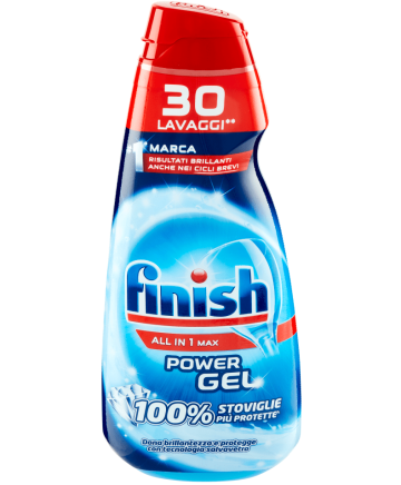 Finish All in 1 Power Gel Гел за съдомиялна миашина, 700 мл
