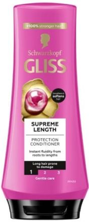 Gliss Kur Supreme Length Балсам за Дълга Коса, 200 мл 