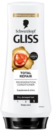 Gliss Kur Total Repair 19 Балсам за Силно Увредена Коса, 200 мл