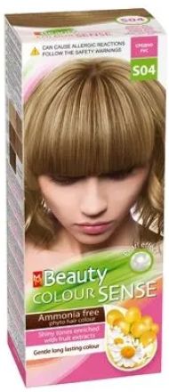 MM Beauty Colour SENSE Безамонячна боя за коса S04 Средно Рус, 125 мл