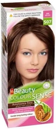 MM Beauty Colour SENSE Безамонячна боя за коса S07 Див Кестен, 125 мл