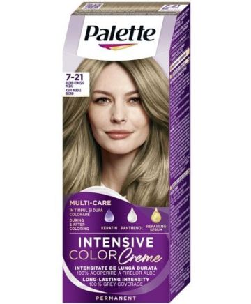 Palette Intensive Color Creme Крем боя за коса 7-21 Пепеляво Средно Русо