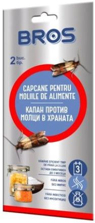 BROS Капан против молци в храната, 2 бр.
