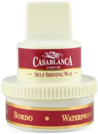 CASABLANCA Self Shining Wax Bordo Самолъскаща крем вакса Бордо, 50 мл