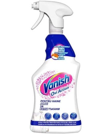 Vanish Oxi Action спрей за петна за бели тъкани, 500 мл