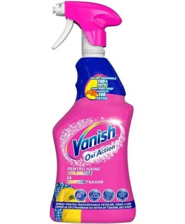 Vanish Oxi Action Fabric Stain Remover Spray спрей за премахване на петна, 500 мл