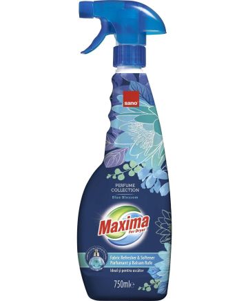 Sano Maxima Blue Blossom Fabric Refresher & Softner for Dryer Освежител и омекотител за сушилня, 750 мл