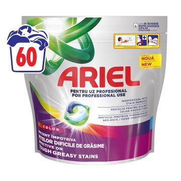 Ariel All in One Pods Color Капсули за пране, 60 бр.