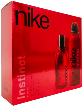 Nike Instinct Комплект за Жени (Тоалетна вода 100мл + Дезодорант 200мл)