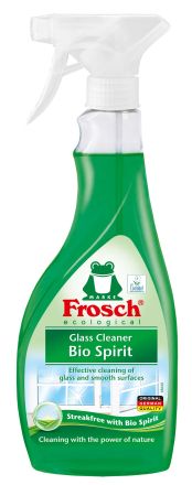 Frosch Ecological Glass Cleaner Bio Spirit Препарат за почистване на стъкла, 500мл