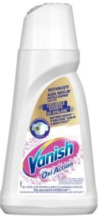 Vanish Oxi Action Crystal White Препарат за петна за бяло пране, 1 л