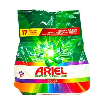 Ariel Instant Dissolution Color Прах за цветно пране, 1.105 кг