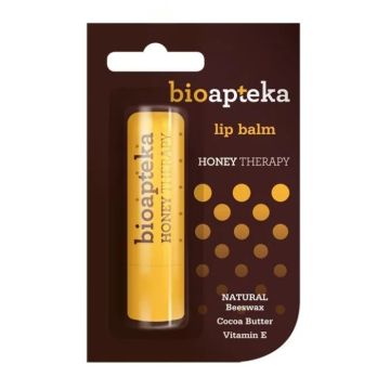 Bioapteka Lip Balm Honey Therapy Балсам за устни с мед, 4.5г