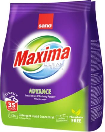 Sano Maxima Advance Прах за пране, 1.25 кг