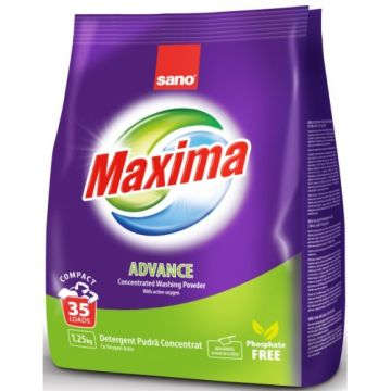 Sano Maxima Advance Прах за пране, 1.25 кг