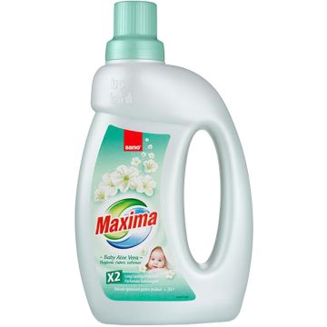 Sano Maxima Baby Aloe Vera Омекотител за бебешки дрехи с екстракт от алое, 2л