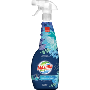 Sano Maxima Blue Blossom Fabric Refresher & Softner for Dryer Освежител и омекотител за сушилня, 750 мл