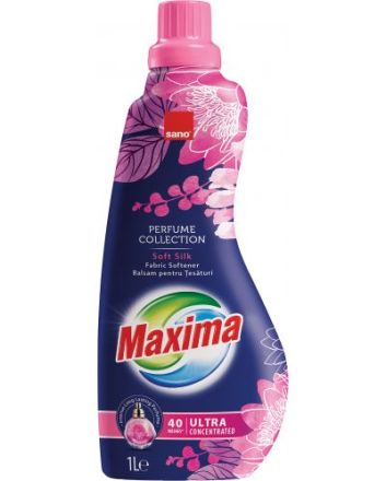 Sano Maxima Perfume Collection Soft Silk Омекотител концентрат за дрехи, 1л