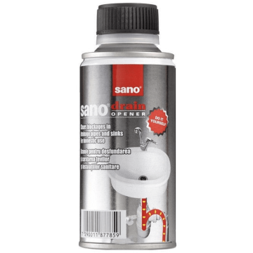 Sano Drain Opener Гранули за отпушване на канали, 200гр