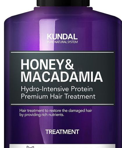 Балсам за коса Kundal Honey and Macadami с аромат на ванилия, 500мл.