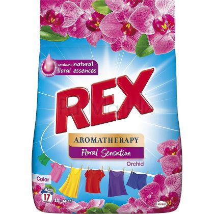 Прах за пране Rex Color Floral Sensation Orchid, 1.02 кг. 17ПР.