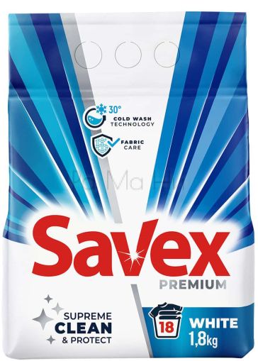 Прах за пране Savex White,1.8кг.