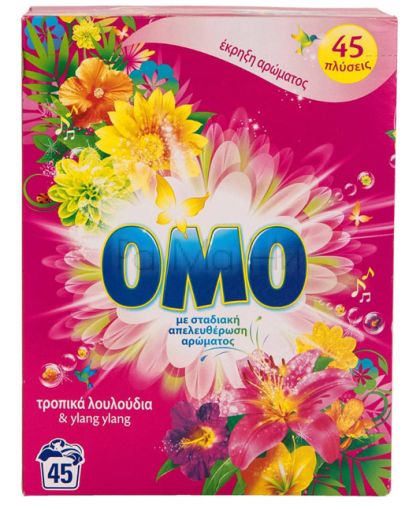 Прах за пране Omo Tropical, 2,520кг.