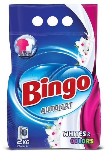 Прах за пране Bingo Whites & Colors, 2кг