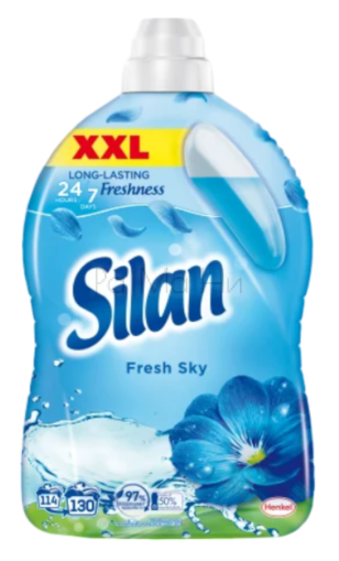 Омекотител за пране Silan Fresh Sky, 2.860л. 