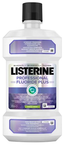 ВОДА ЗА УСТА ЛИСТЕРИН 500 МЛ. PROFESSIONAL FLUORIDE PLUS