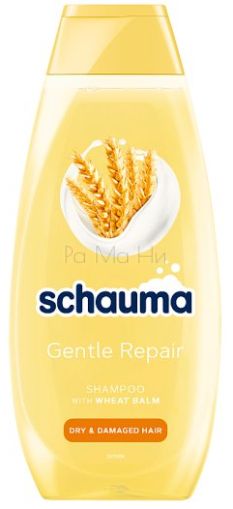 Шампоан за коса Schauma Gentle Repair Wheat Balm, 400 мл. 