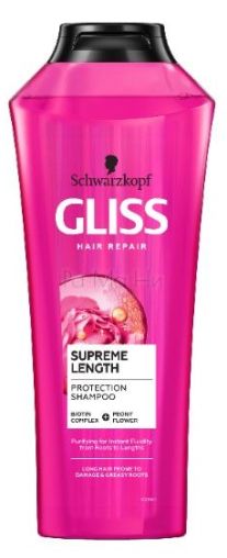 Шампоан за коса Gliss 500мл. SUPREME LENGTH