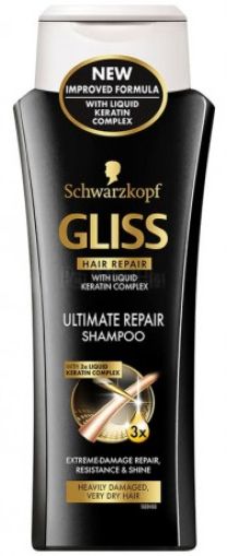 Шампоан за коса Gliss 400мл. ULTIMATE REPAIR