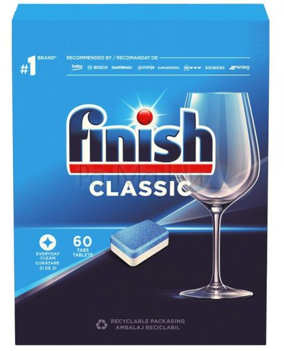 Таблетки за съдомиялна Finish 60 БР. КЛАСИК