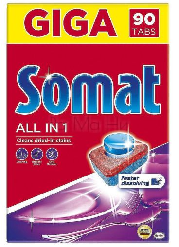 Таблетки за съдомиялна Somat 90 БР. ГИГА