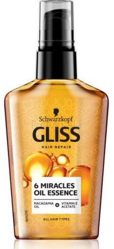 Подхранващо масло за коса Gliss Hair Repair 6 Miracles, 75 мл.