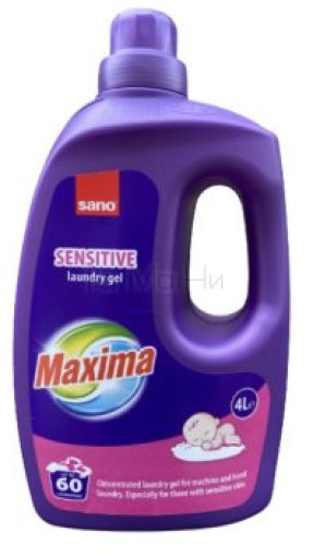 Течен перилен препарат Sano Maxima Sensitive, 4л.