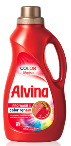 Течен перилен препарат Alvina Color Elegance, 0,935л.