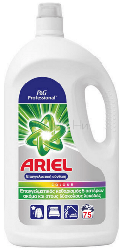 Течен перилен препарат Ariel Professional Color, 3,75 л.