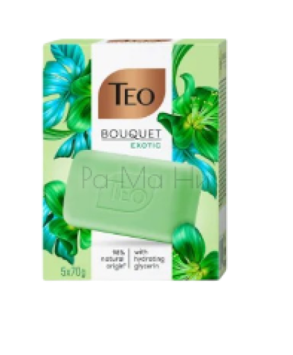 Тоалетен сапун Teo Bouquet Exotic, 5х70гр.