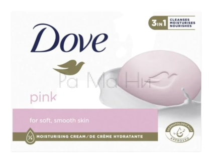 Хидратиращ крем-сапун Dove Pink, 100гр.