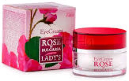 Околоочен крем с роза BioFresh Rose of Bulgaria - 25 мл | Натурална грижа за очи