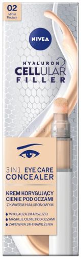NIVEA Околоочен крем-коректор 3в1 Cellular Medium 4 мл