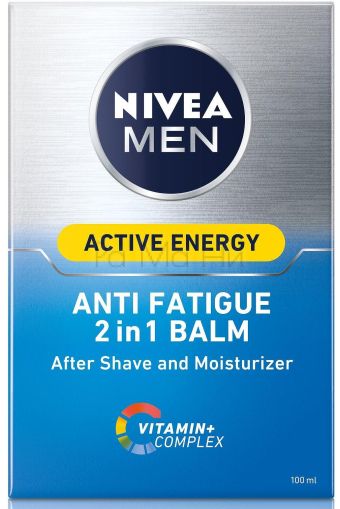 NIVEA Men Active Energy Балсам за след бръснене без спирт, 100 мл
