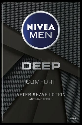 NIVEA Men Deep Comfort Лосион за след бръснене с черен въглен, 100 мл