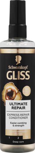 Gliss Ultimate Repair Балсам-Спрей за Силно Увредена коса, 200 мл